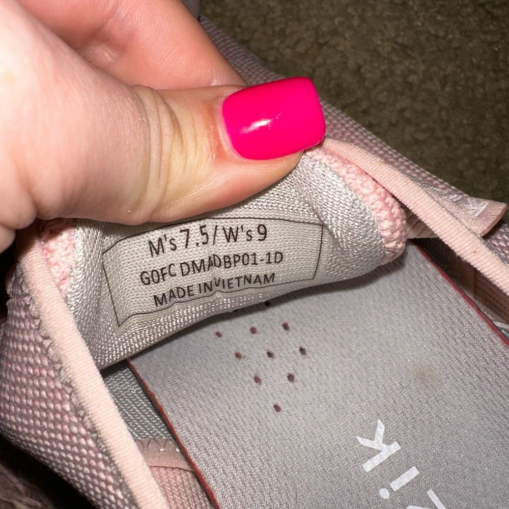 Women's Pink Sneakers - Picture 6 of 8